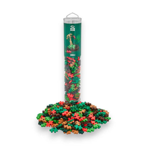 Picture of PLUS PLUS TUBES COLOUR 240 PIECES JUNGLE
